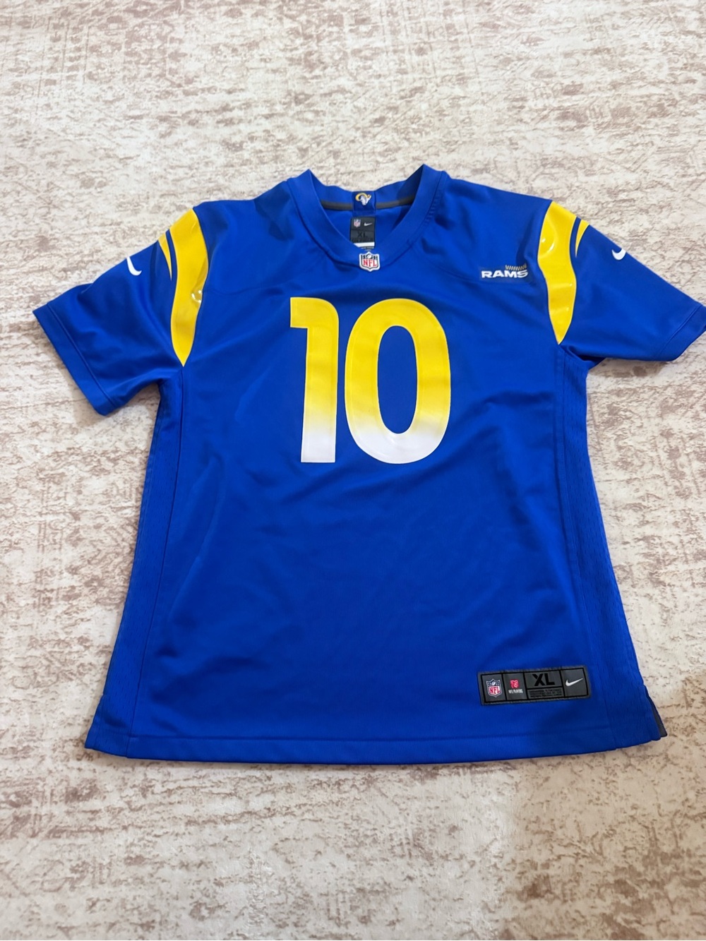 NFL Youth Football Jersey #10 in Royal Blue and Yellow